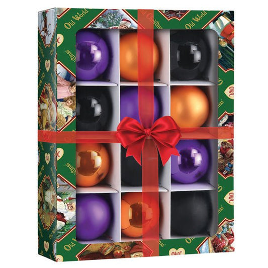 Halloween Balls - 1.5" 12 Count Ornament - themonogram manor 