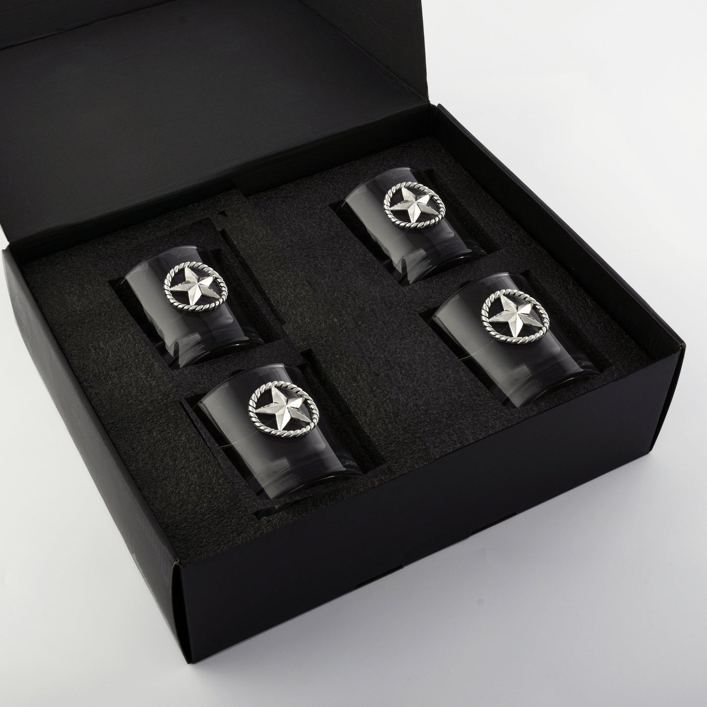 Western Star Bar Glasses Set of 4 - themonogram manor 