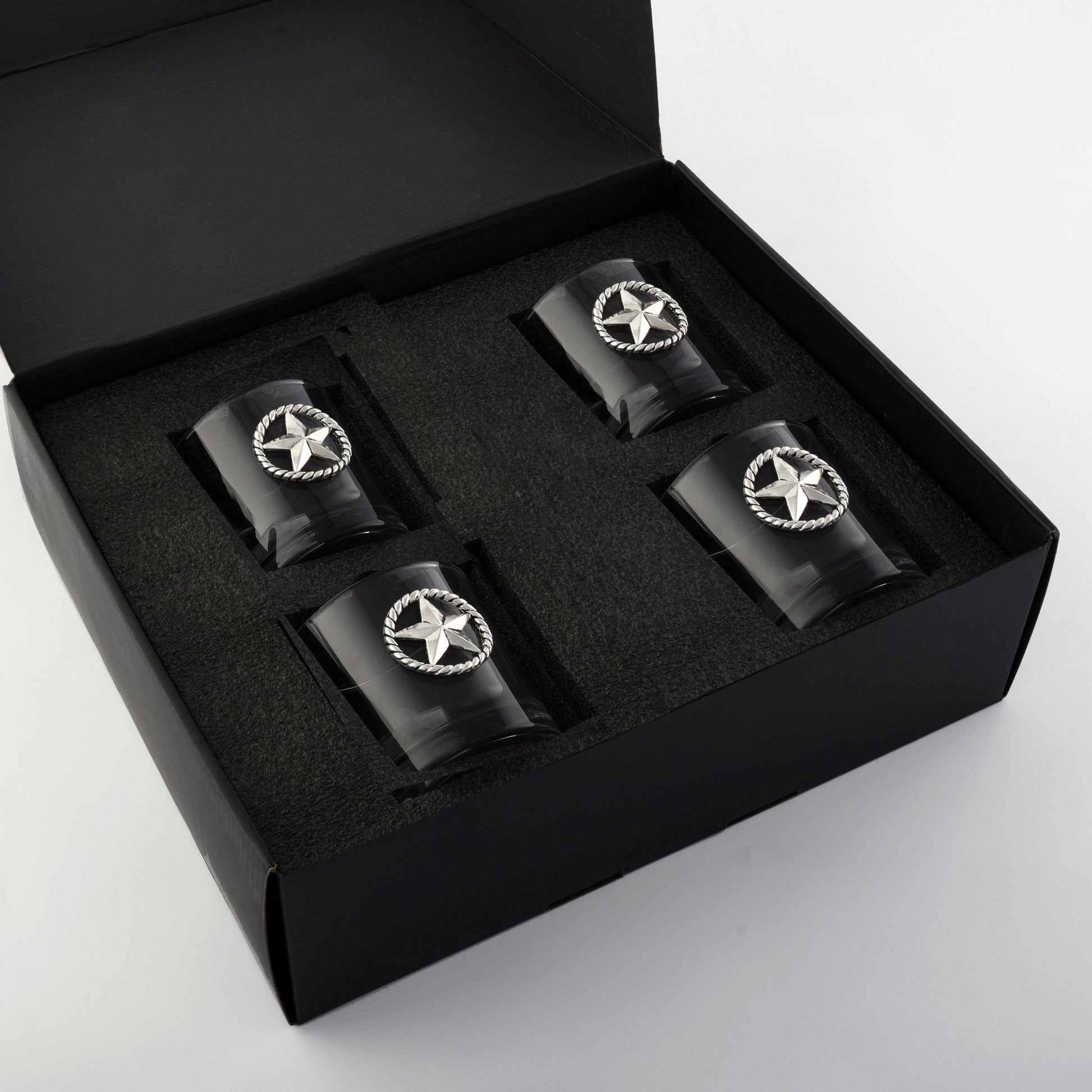 Western Star Bar Glasses Set of 4 - themonogram manor 