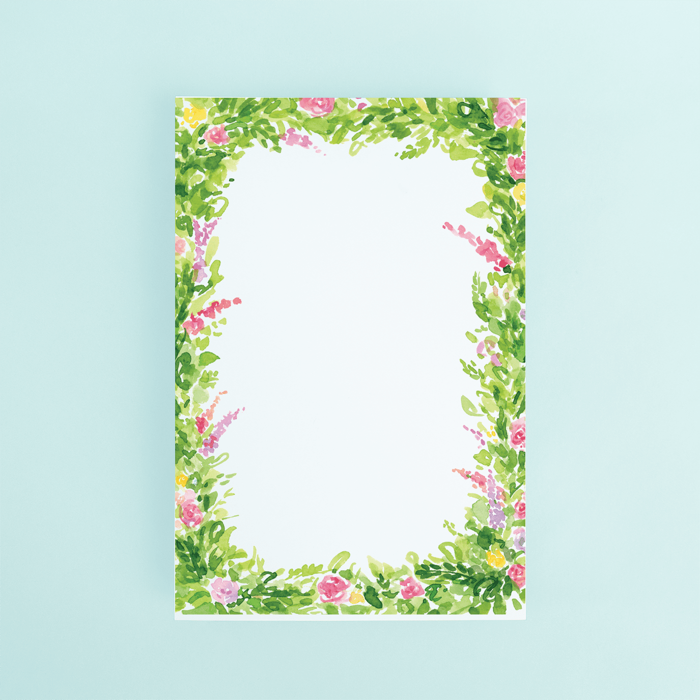 Floral Border - themonogram manor 