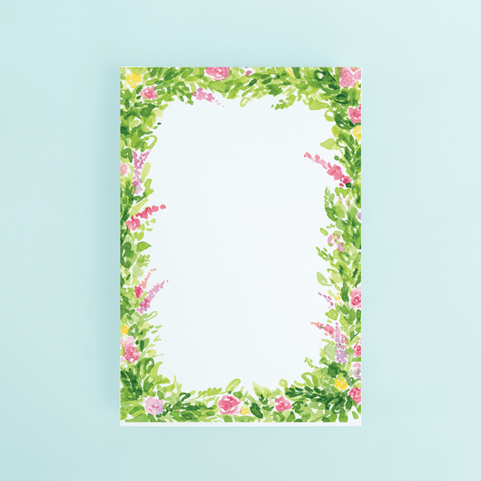 Floral Border - themonogram manor 