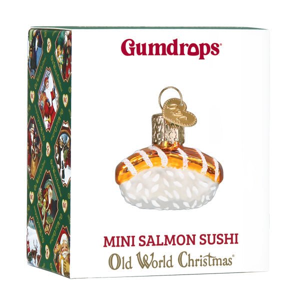 Mini Salmon Sushi Ornament - #themonogram manor #