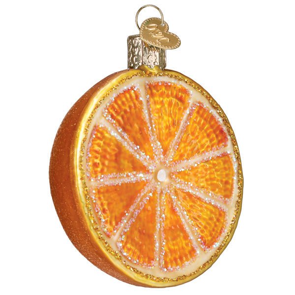 Orange Ornament - #themonogram manor #