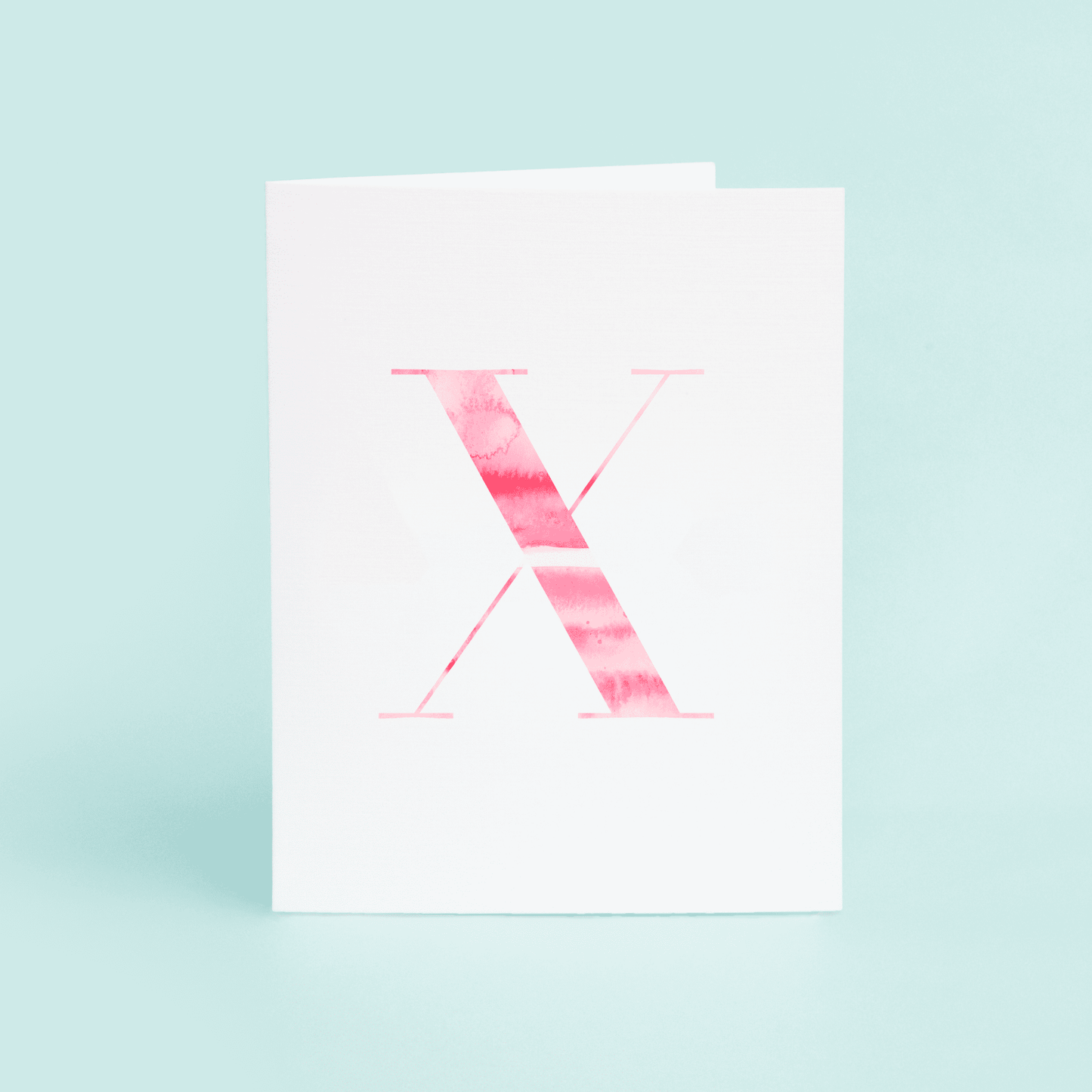 X Folded Card - themonogram manor 