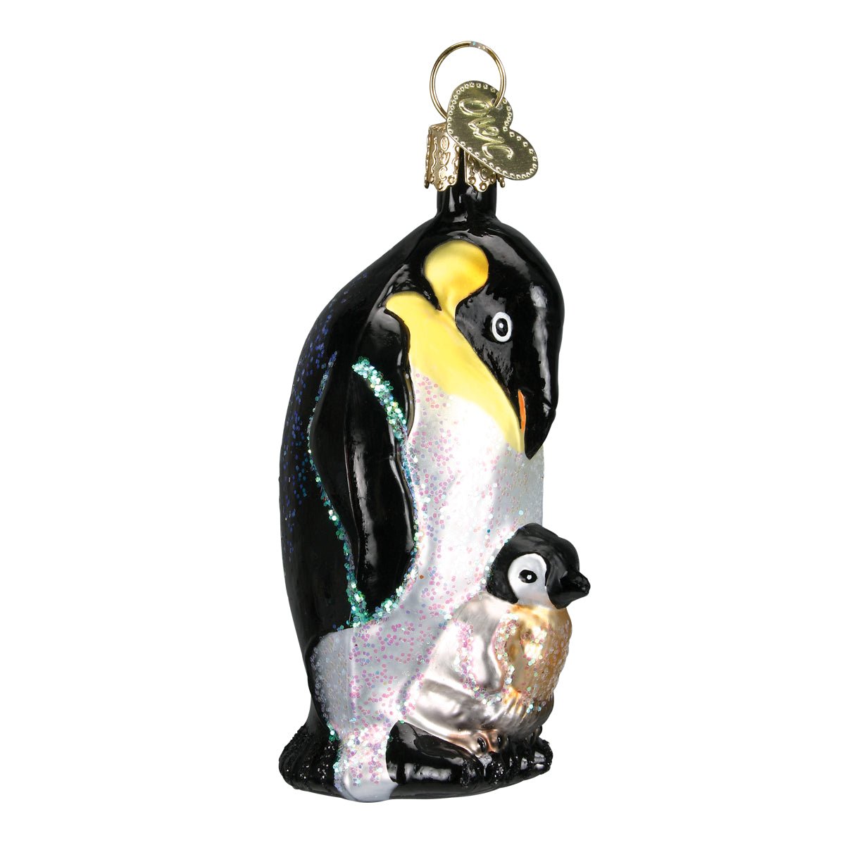 Emperor Penguin W/chick - themonogram manor 