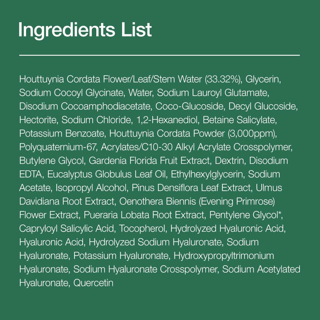 Heartleaf Quercetinol Pore Deep Cleansing Foam, Facial Cleanser, for Double Cleansing, BHA, Hyaluronic Acid, Glycerin, Face Wash, Blackhead Remover, Korean Skincare (150Ml/5.07 Fl.Oz.) - themonogram manor 
