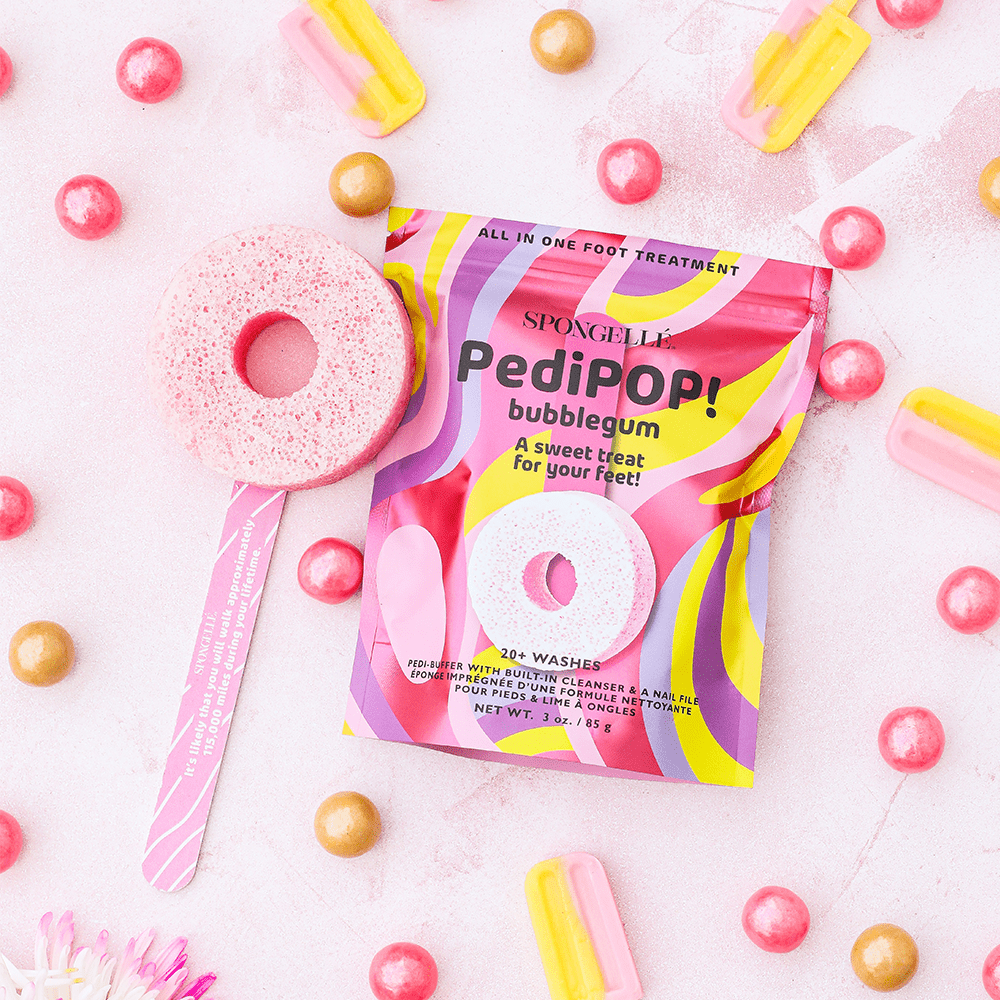 Bubblegum | PediPOP! Pedi Buffer & Nail File - themonogram manor 