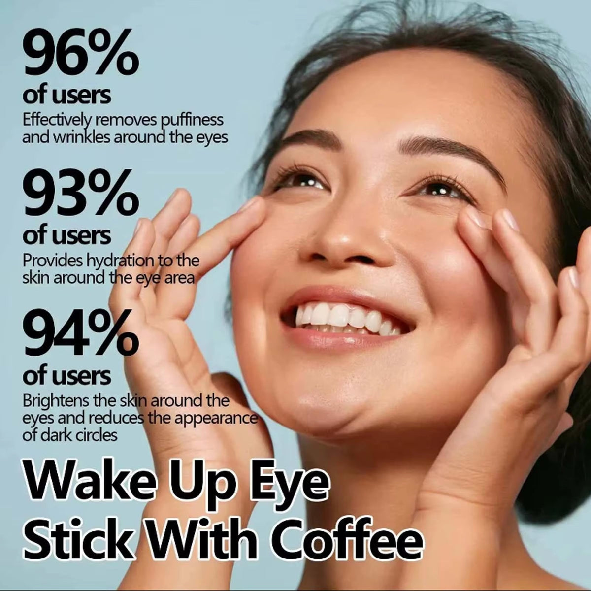 Snail Eye Cream Stick Collagen Fade Fine Lines Wrinkle Lightening Dark Circles Firming Eye Bags Puffiness Moisturizing Eye Cream - themonogram manor 