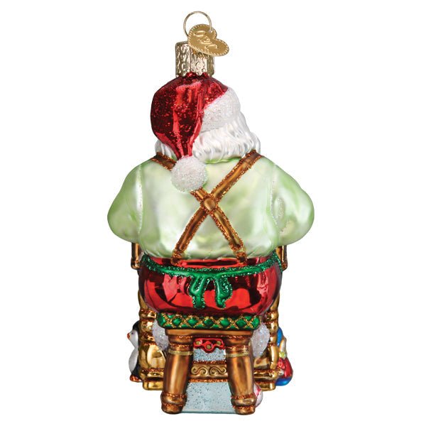Workshop Santa Ornament - themonogram manor 