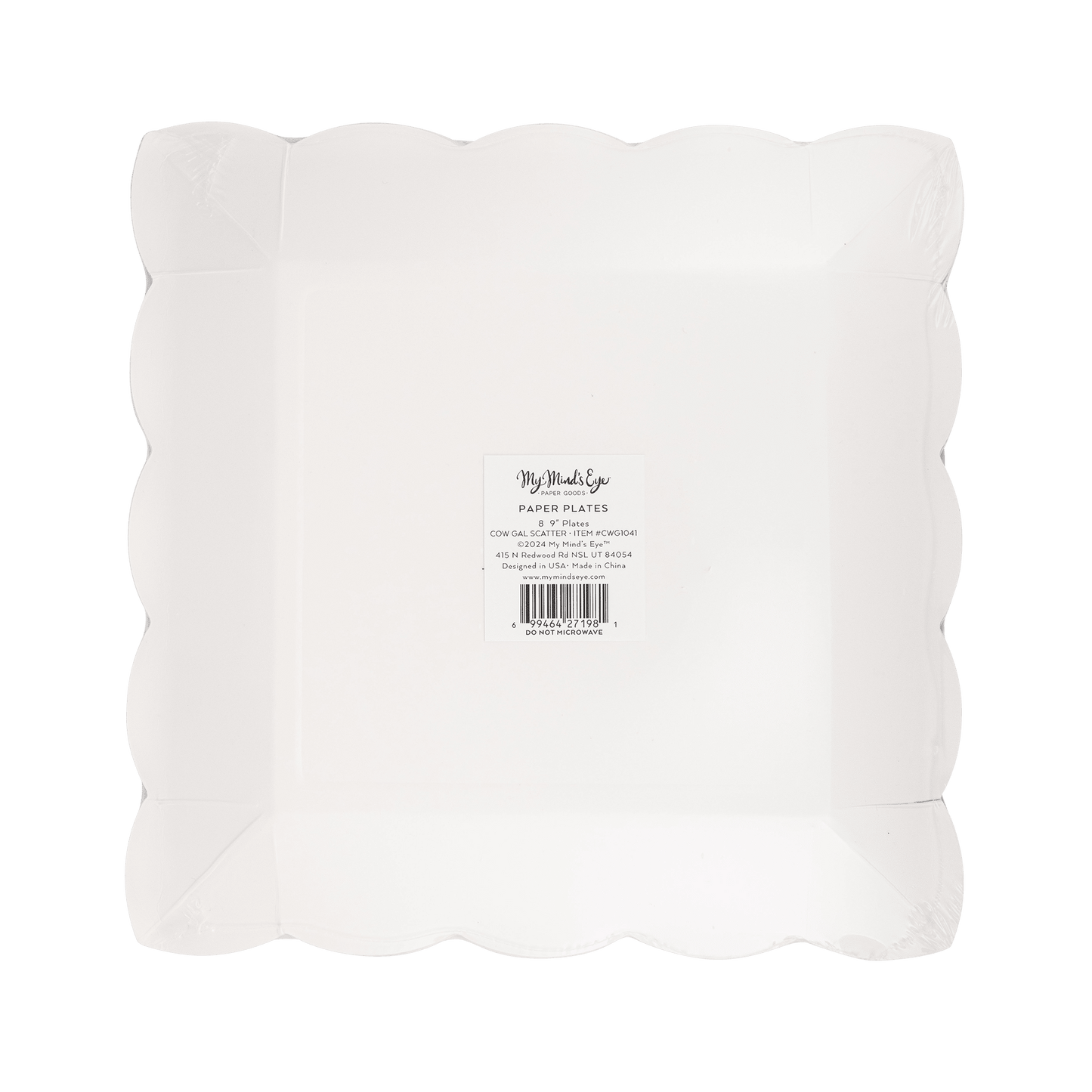 CWG1041 - Pattern Paper Plate - themonogram manor 