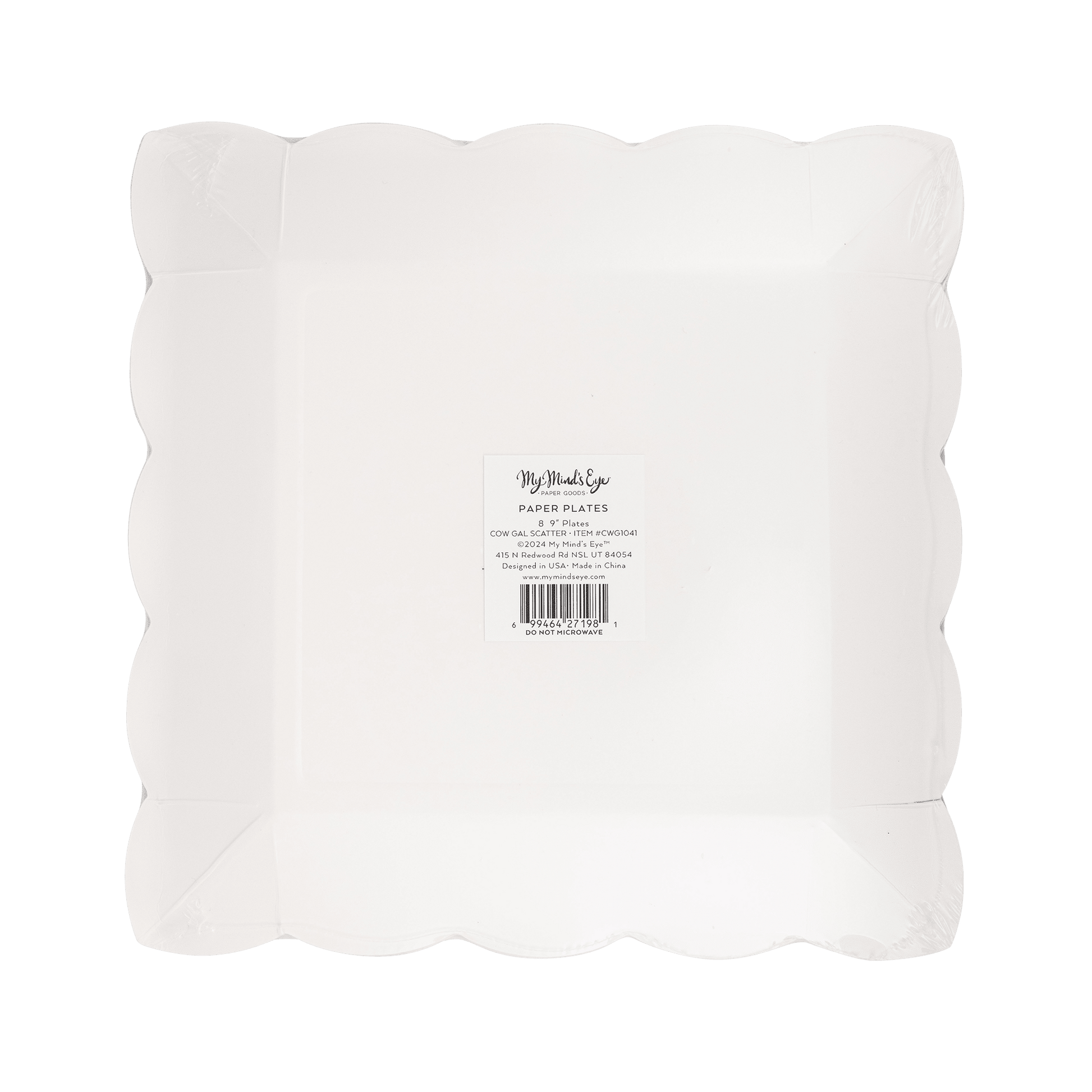 CWG1041 - Pattern Paper Plate - themonogram manor 