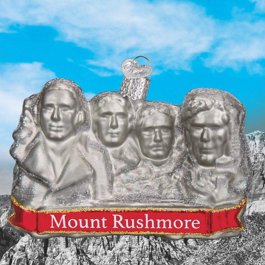 Mount Rushmore Ornament - themonogram manor 