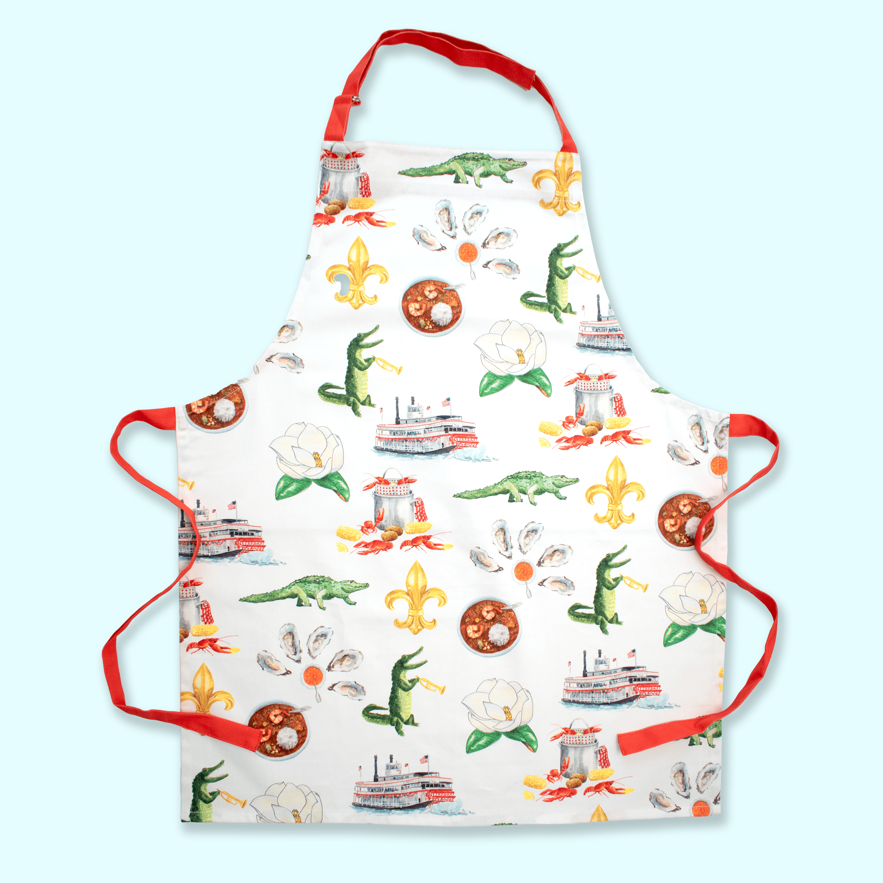 Gulf Themed Apron - themonogram manor 