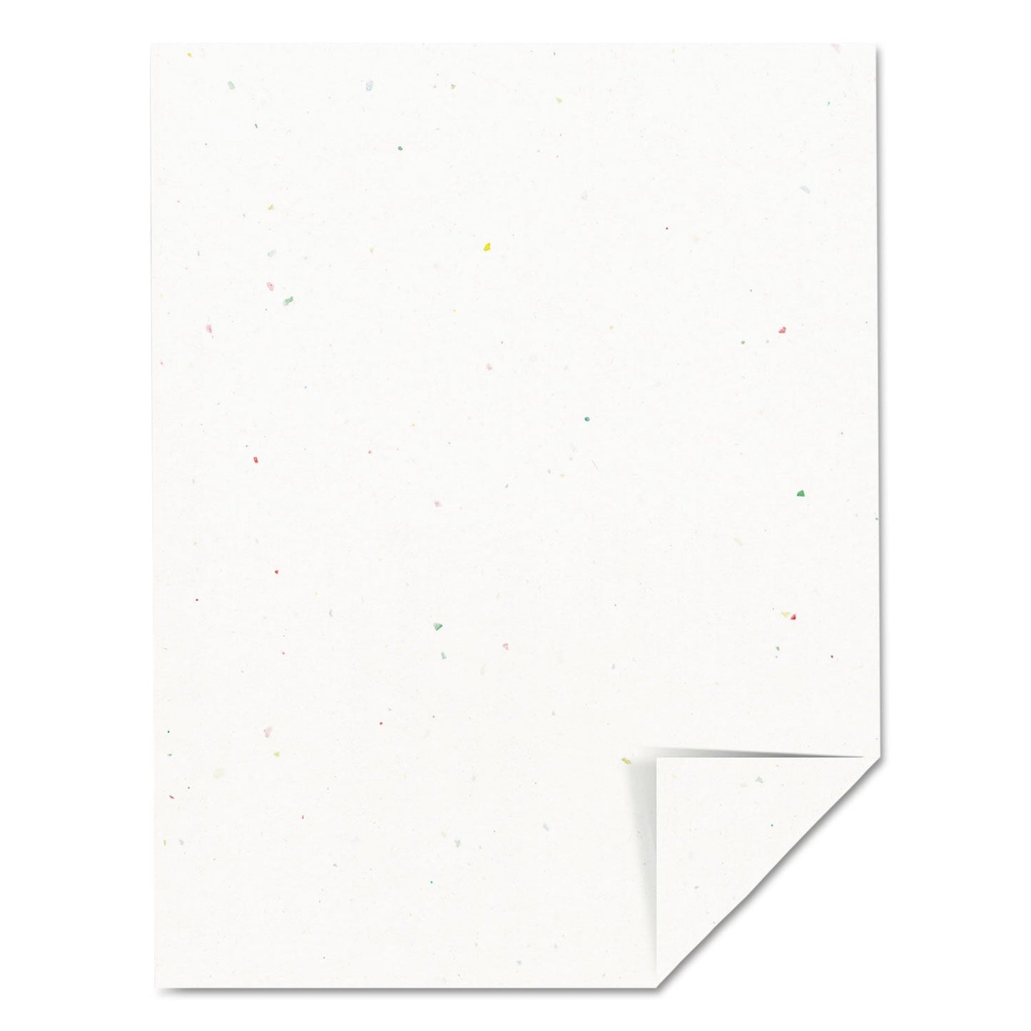 Astrobrights Color Cardstock, 65 lb Cover Weight, 8.5 x 11, Stardust Flecked White, 250/Pack - themonogram manor 
