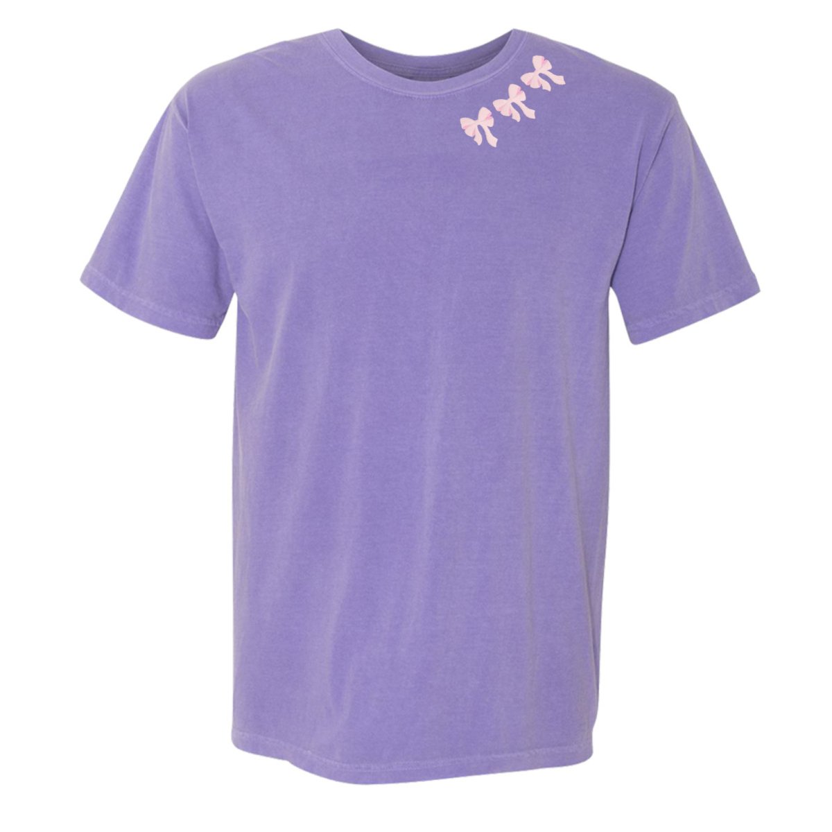 Embroidered 'Bow Collar' T-Shirt - themonogram manor 