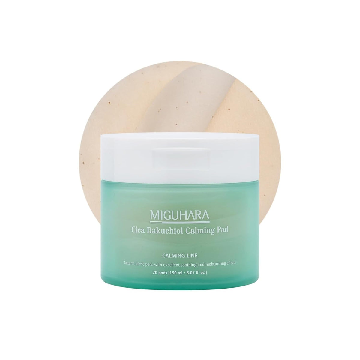 Cica Bakuchiol Calming Pad | Korean Skincare Toner Pad (150Ml/5.07 Fl.Oz.) - themonogram manor 