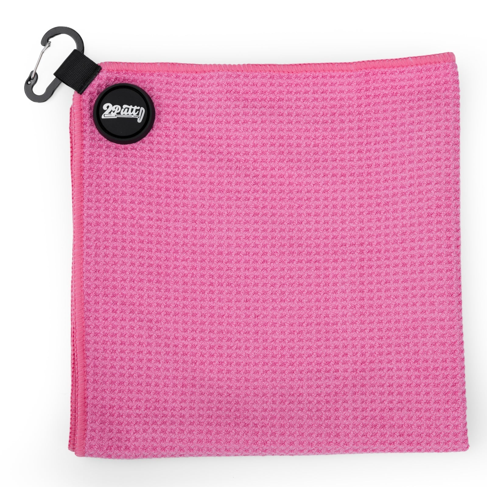 Hot Pink Magnetic Golf Towel - themonogram manor 