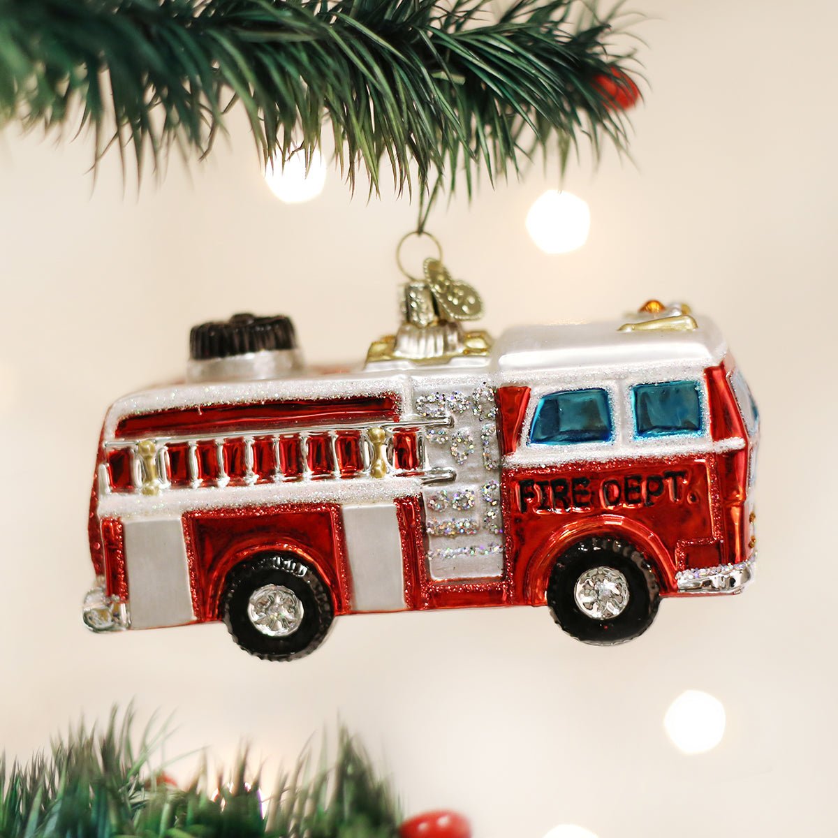 Fire Truck Ornament - themonogram manor 