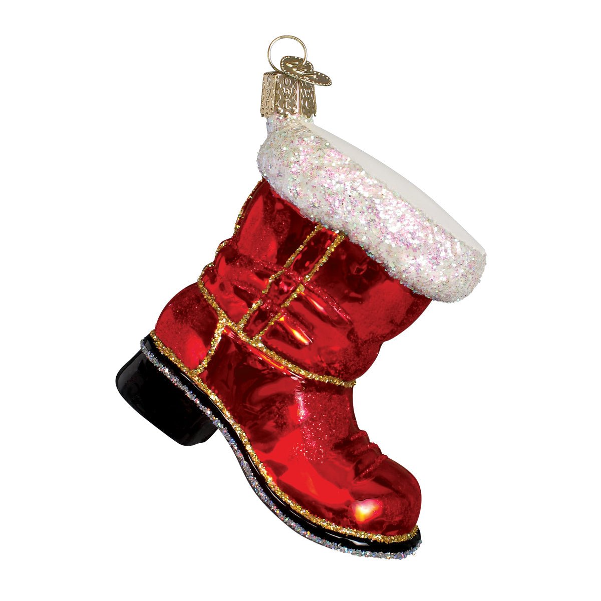Santa's Boot Ornament - themonogram manor 