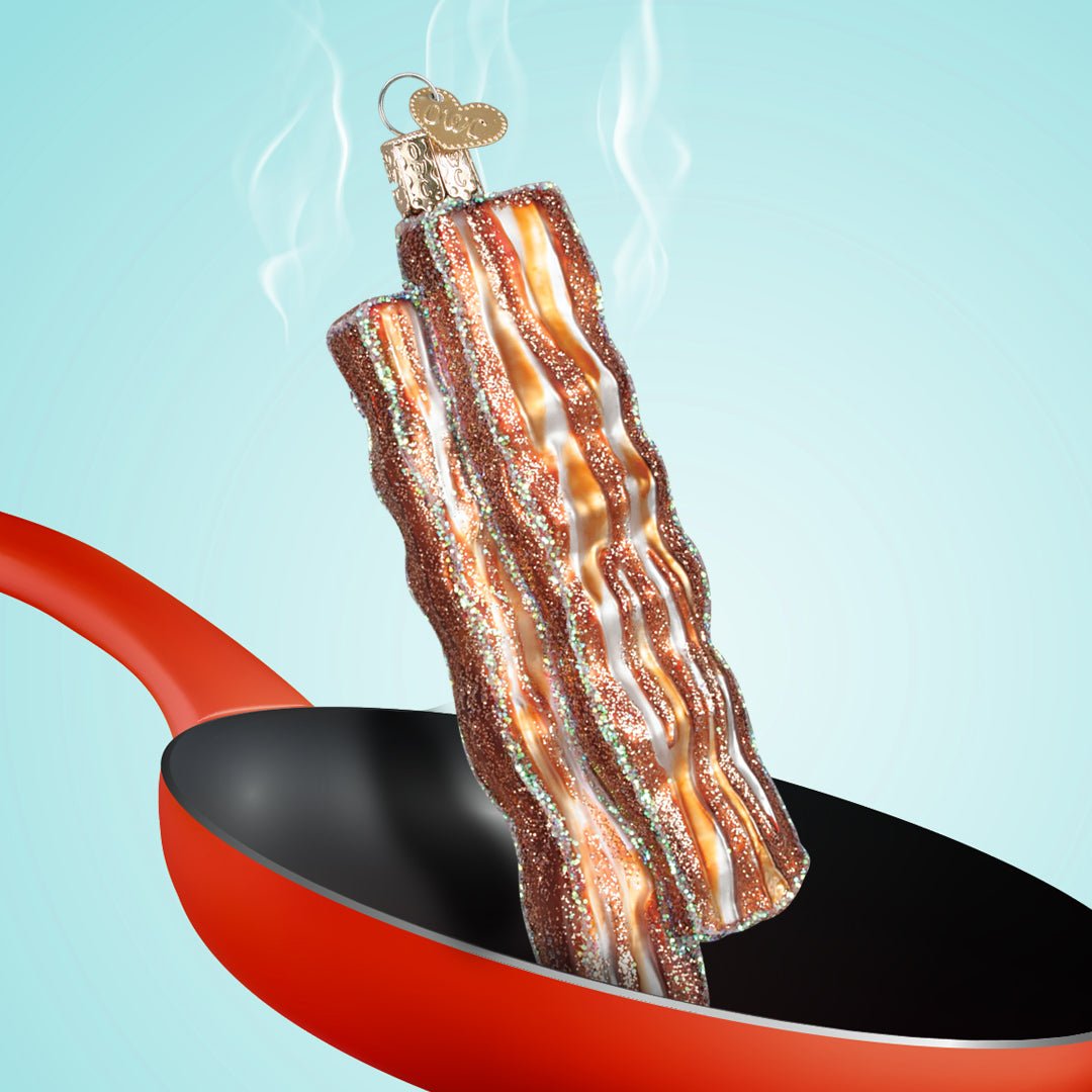 Bacon Strips Ornament - themonogram manor 
