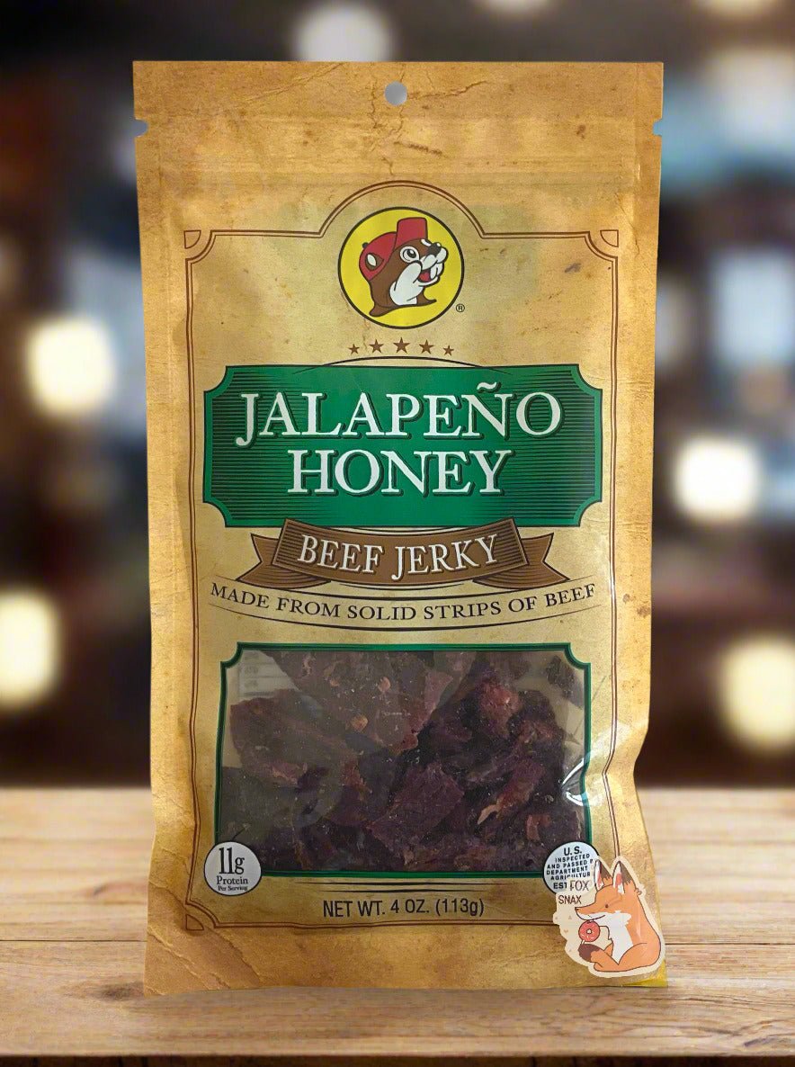 Buc - ee's Jalapeño Honey Beef Jerky - themonogram manor 