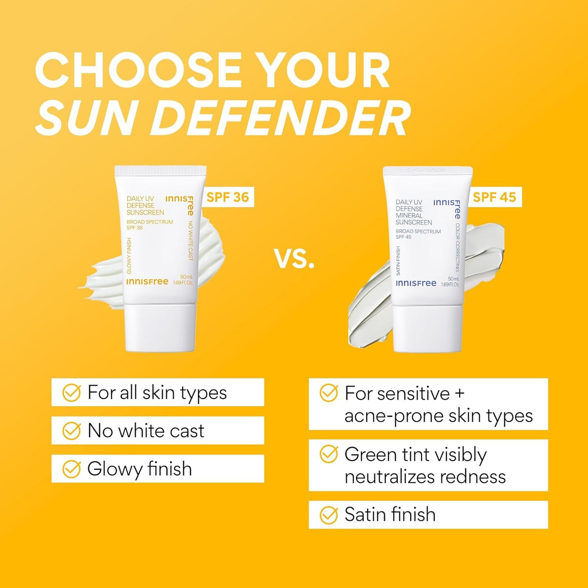Daily UV Defense Sunscreen Broad Spectrum SPF 36, Invisible Korean Sunscreen for Face with No White Cast - themonogram manor 