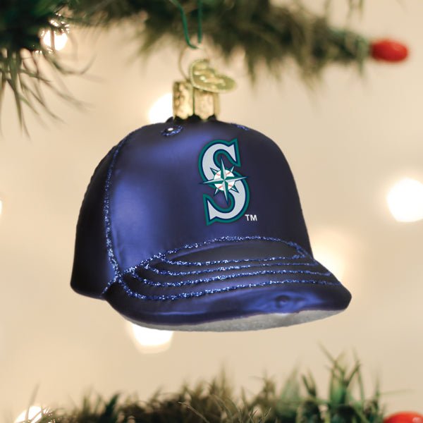 Mariners Baseball Cap Ornament - themonogram manor 