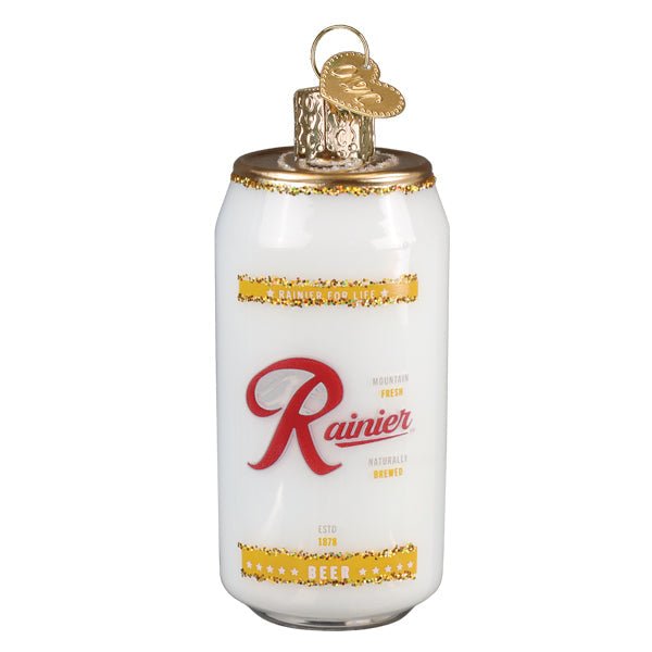 Rainier Beer Can Ornament - themonogram manor 