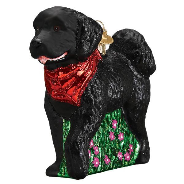 Black Doodle Dog Ornament - themonogram manor 