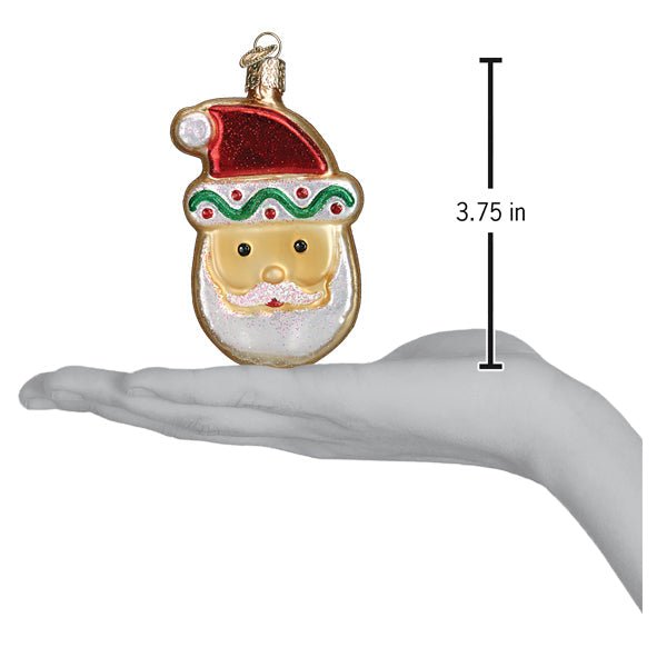 Santa Sugar Cookie Ornament - themonogram manor 