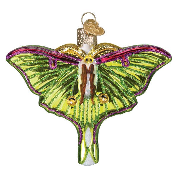 Luna Moth Ornament - themonogram manor 