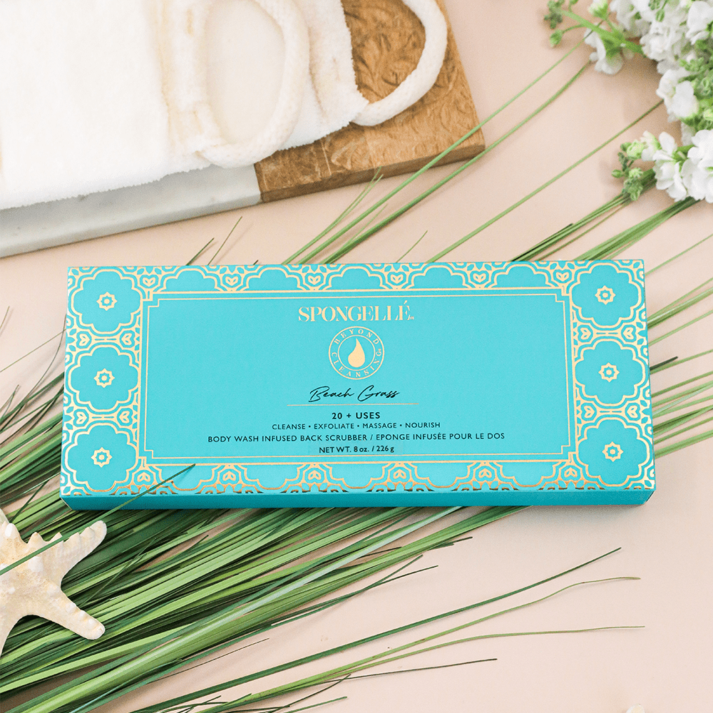 Beach Grass Body Wash Infused Back Buffer - themonogram manor 