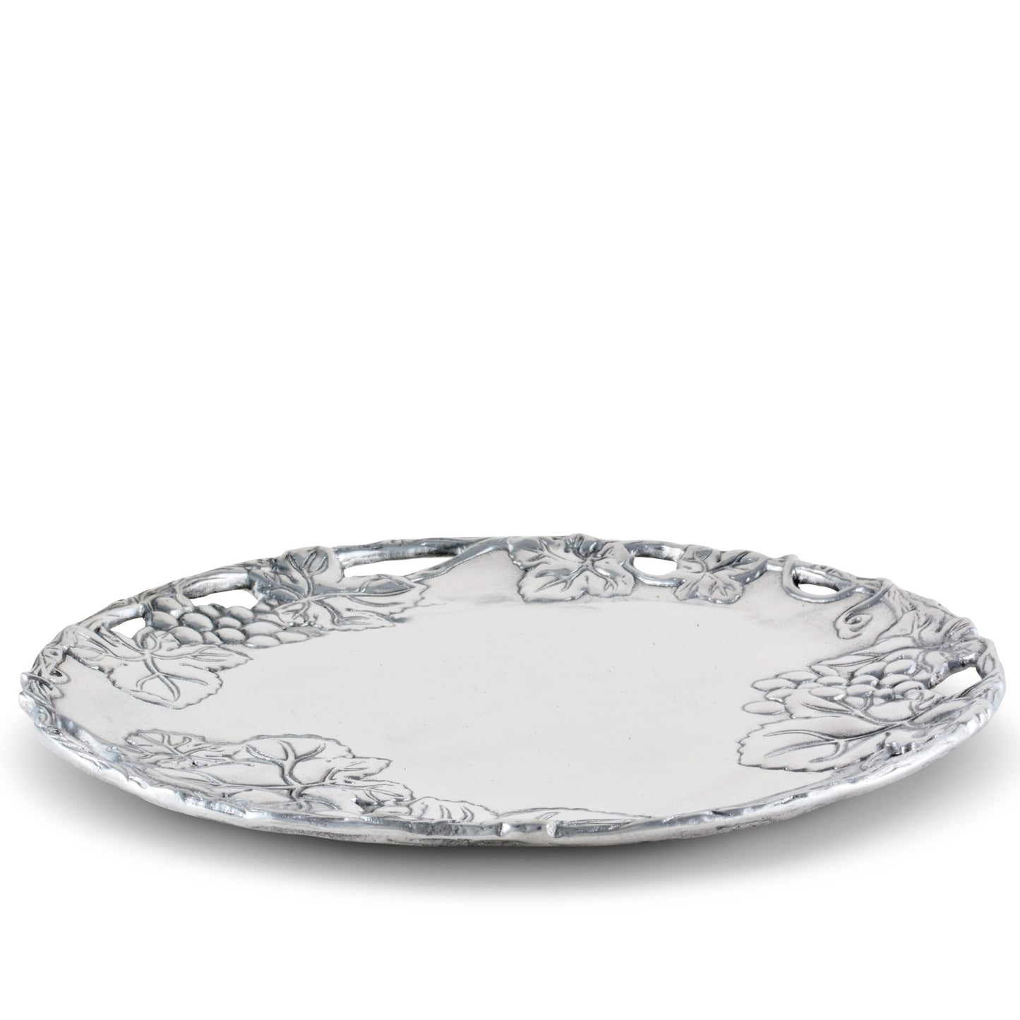 Grape 12 Round Plate - themonogram manor 