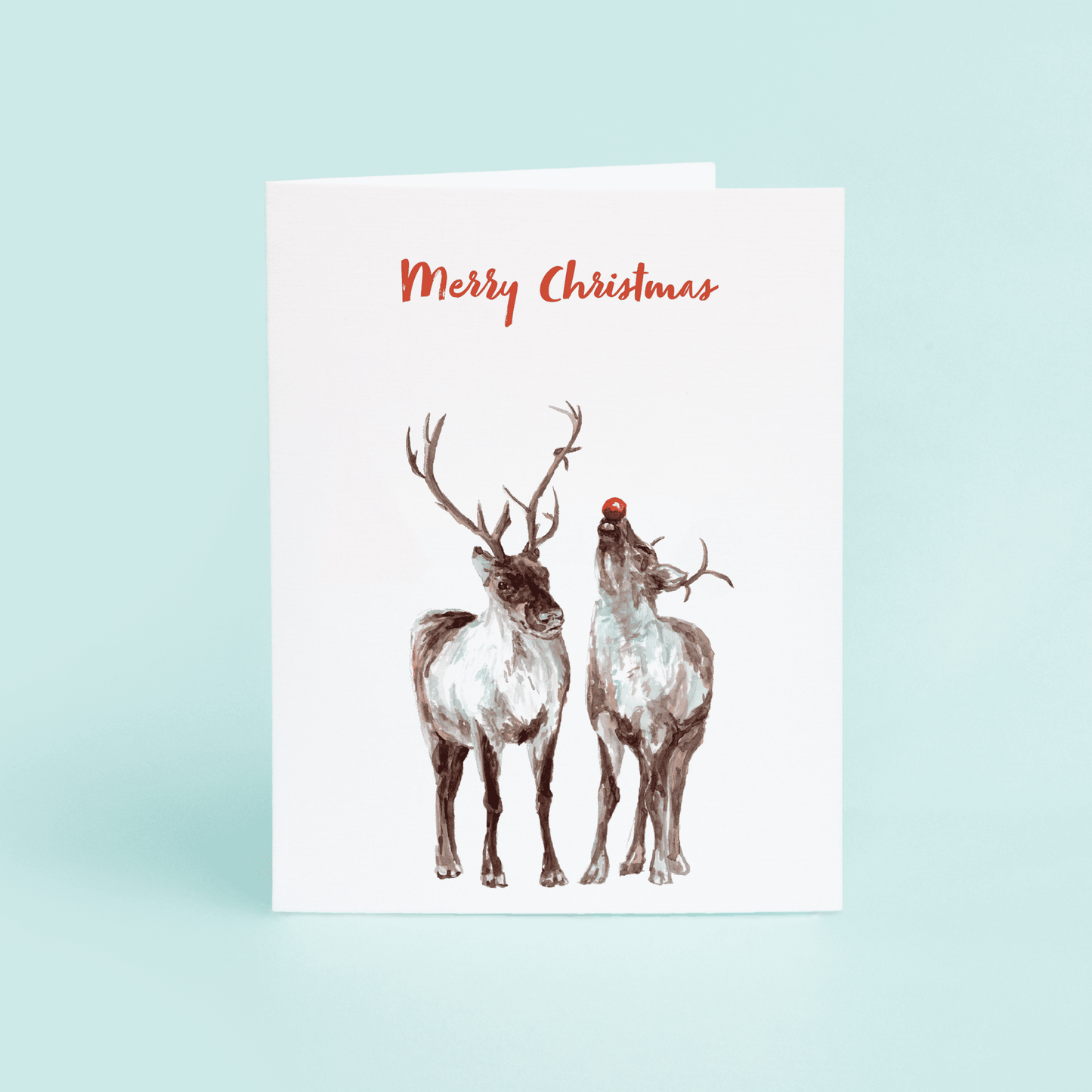 Reindeer "Merry Christmas" - themonogram manor 
