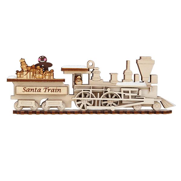Santa Train Ornament - #themonogram manor #