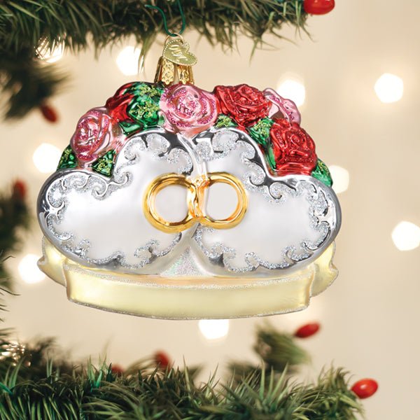 Couples First Christmas Ornament - themonogram manor 