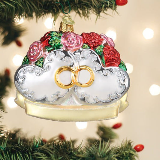 Couples First Christmas Ornament - themonogram manor 