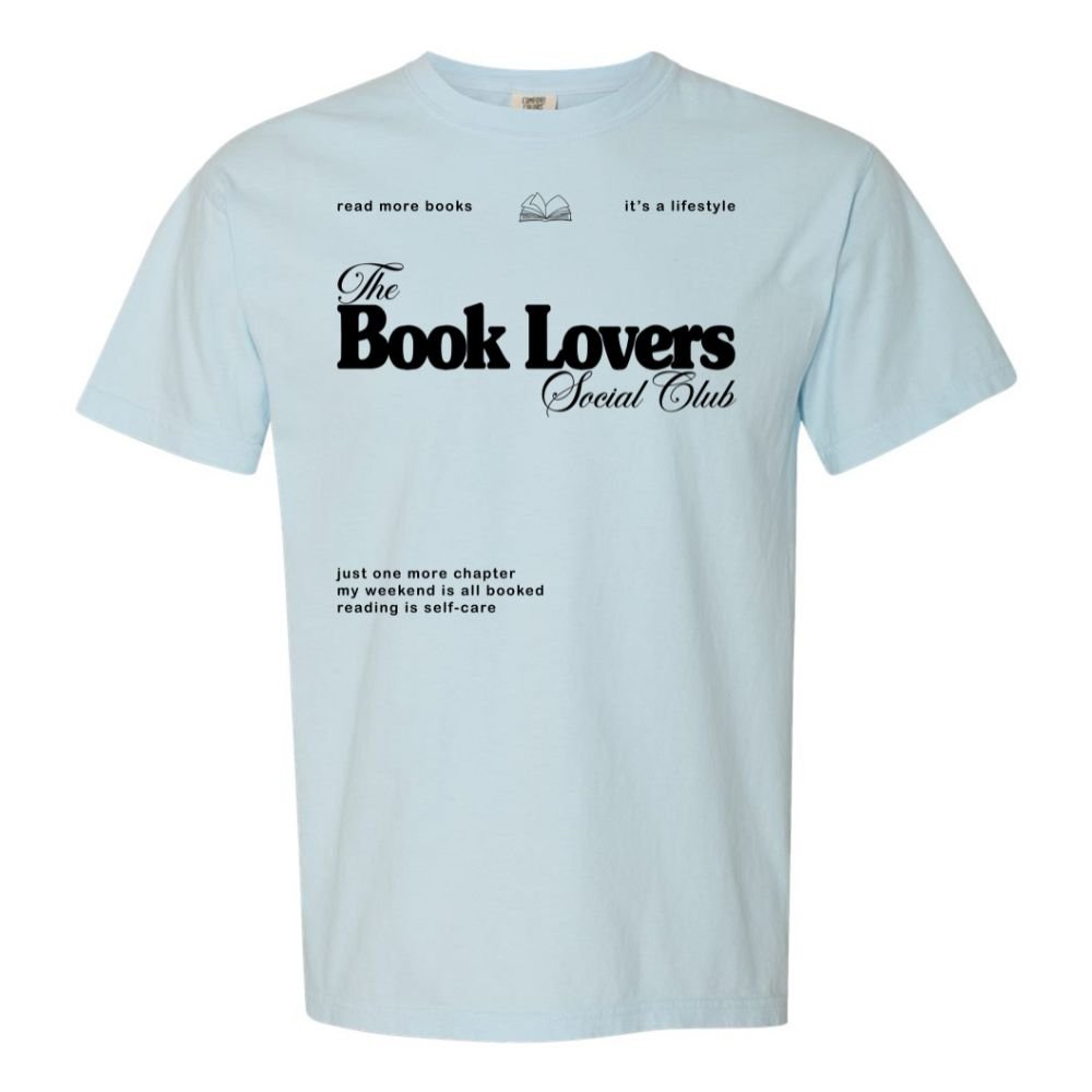 'Book Lovers Social Club' T-Shirt - themonogram manor 