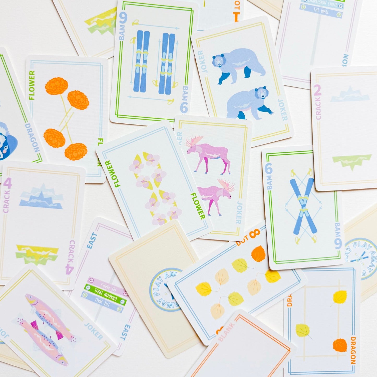 Play Away Mahjong Cards: Summit Edition - themonogram manor 