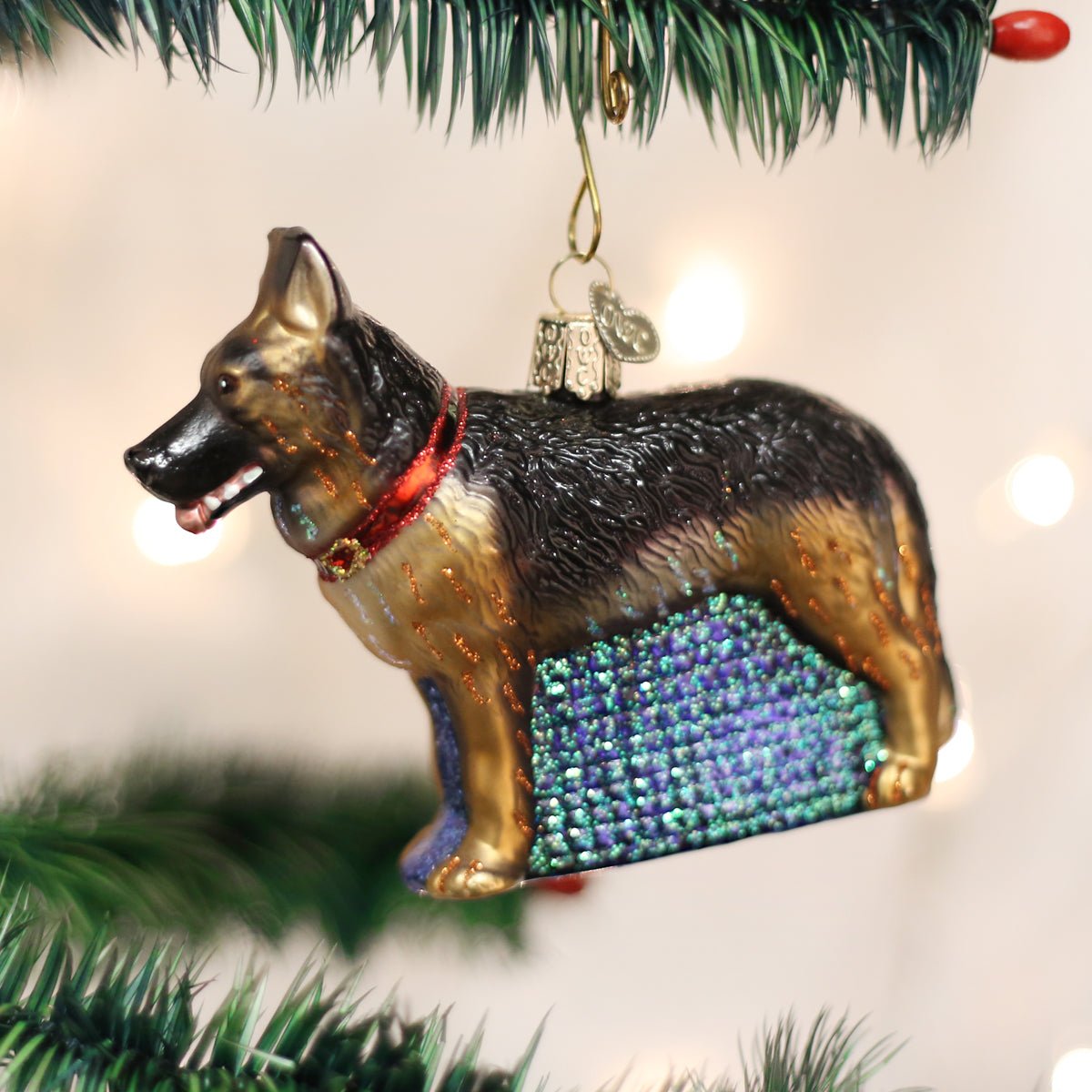 German Shepherd Ornament - themonogram manor 