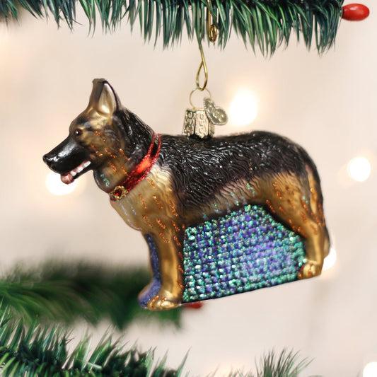 German Shepherd Ornament - themonogram manor 