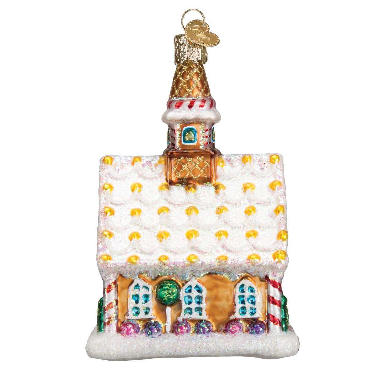 Gingerbread Church - themonogram manor 