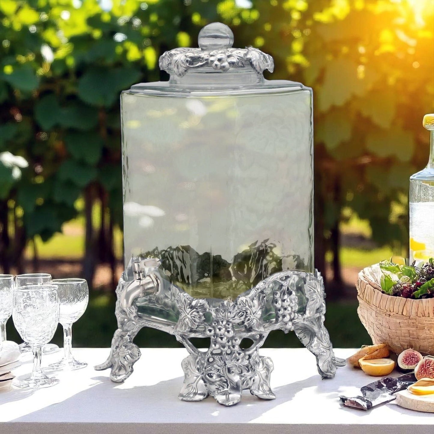 Elevated Grape Beverage Server - themonogram manor 