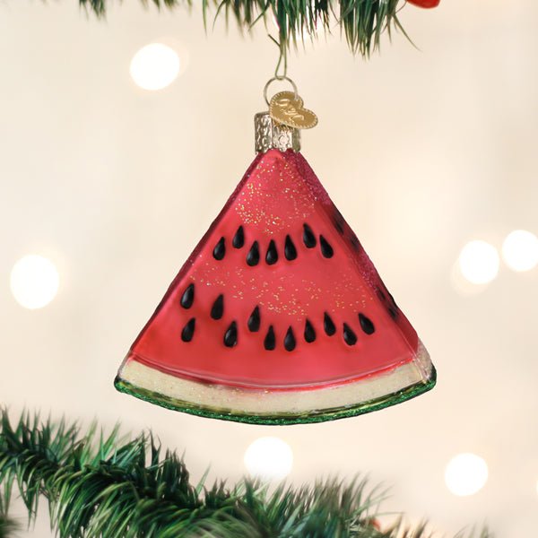 Watermelon Wedge Ornament - themonogram manor 
