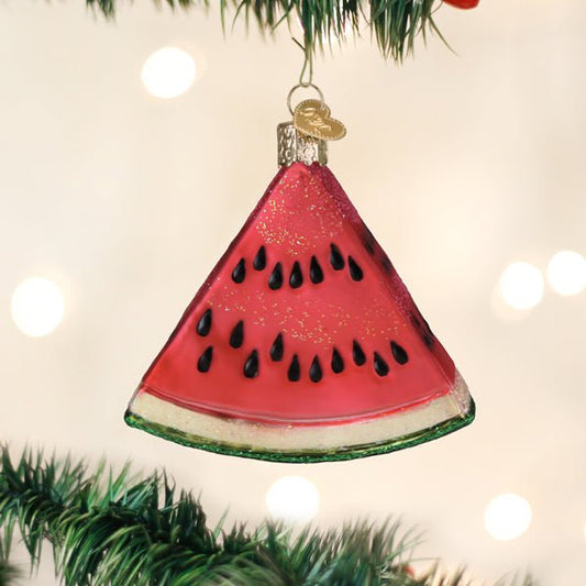Watermelon Wedge Ornament - themonogram manor 