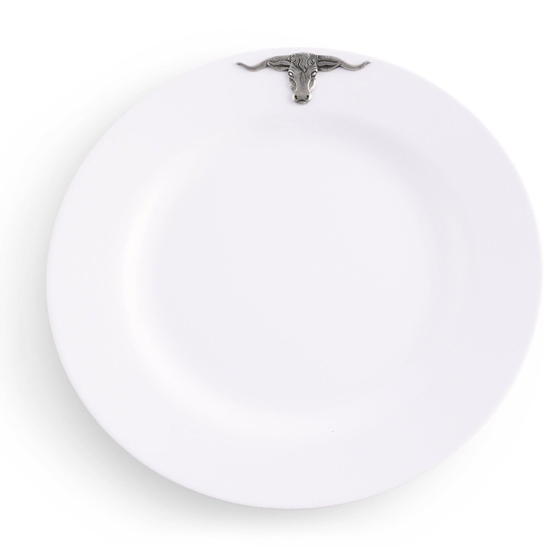 Longhorn Melamine Lunch Plates - Set of 4 - themonogram manor 