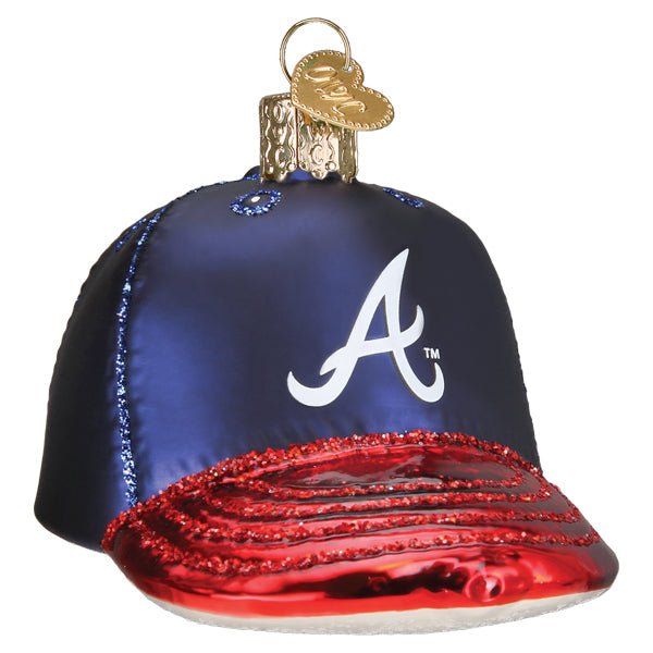 Braves Baseball Cap Ornament - themonogram manor 