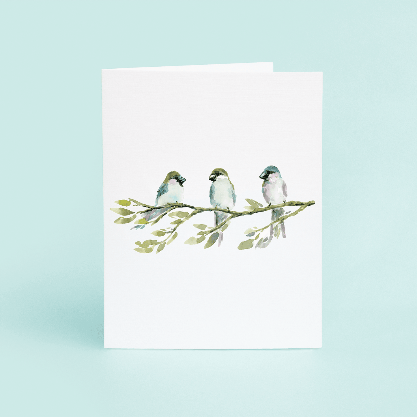 Finches On Branch - themonogram manor 