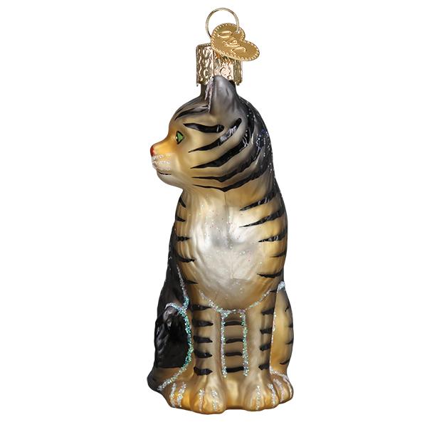 Tabby Cat ornament - themonogram manor 