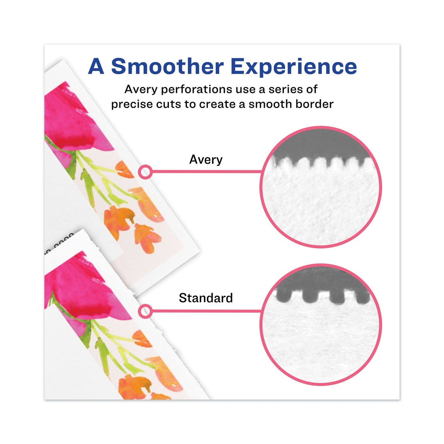Avery Printable Microperforated Business Cards w/Sure Feed Technology, Inkjet, 2 x 3.5, White, 250 Cards, 10/Sheet, 25 Sheets/Pack - themonogram manor 